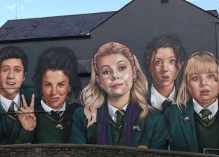 Derry Girls Mural